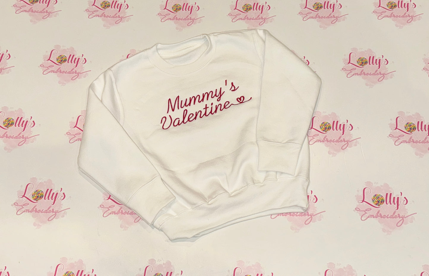 Mummy’s valentine sweatshirt
