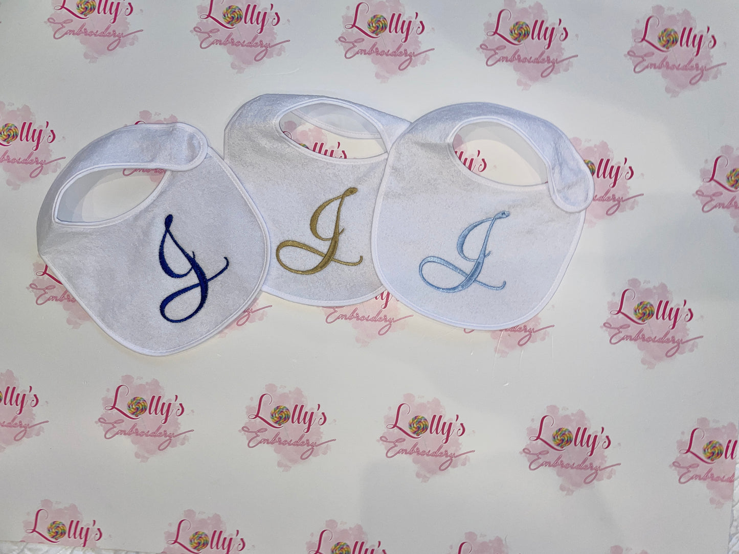 10 plastic back bibs