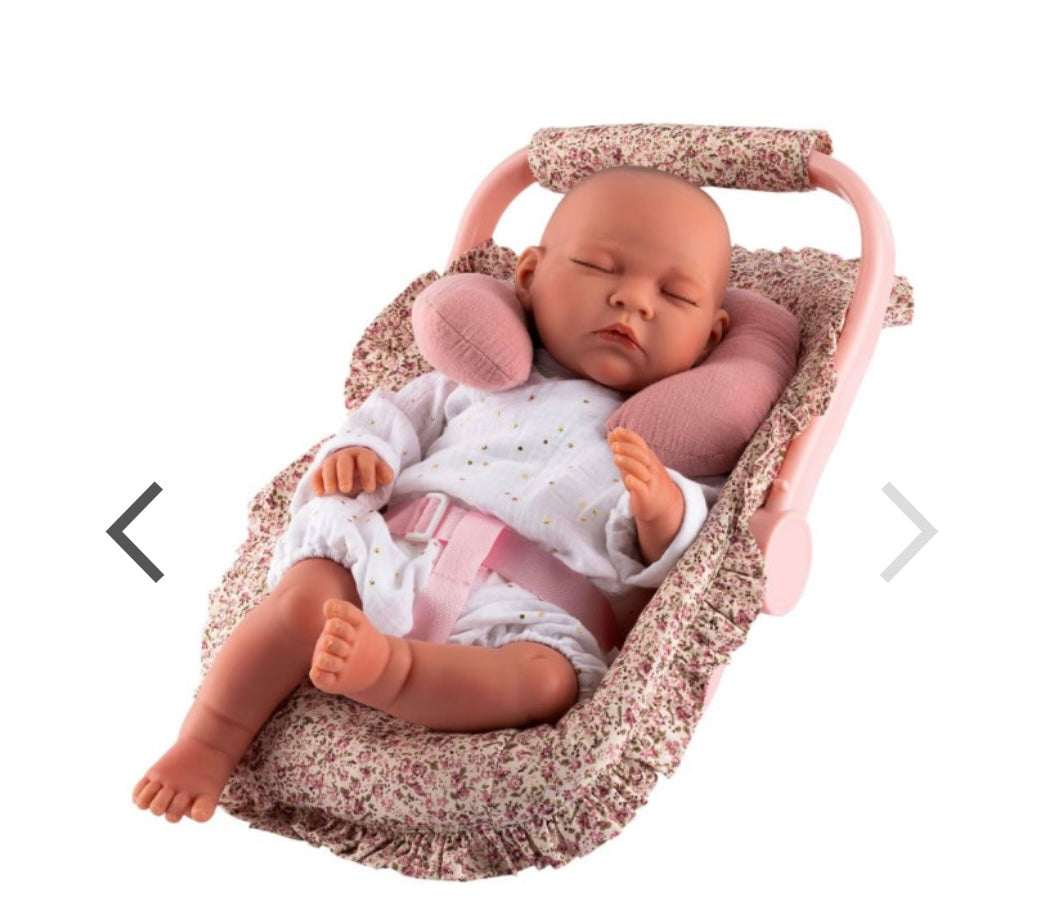 ASI Dolls car seat with neck pillow