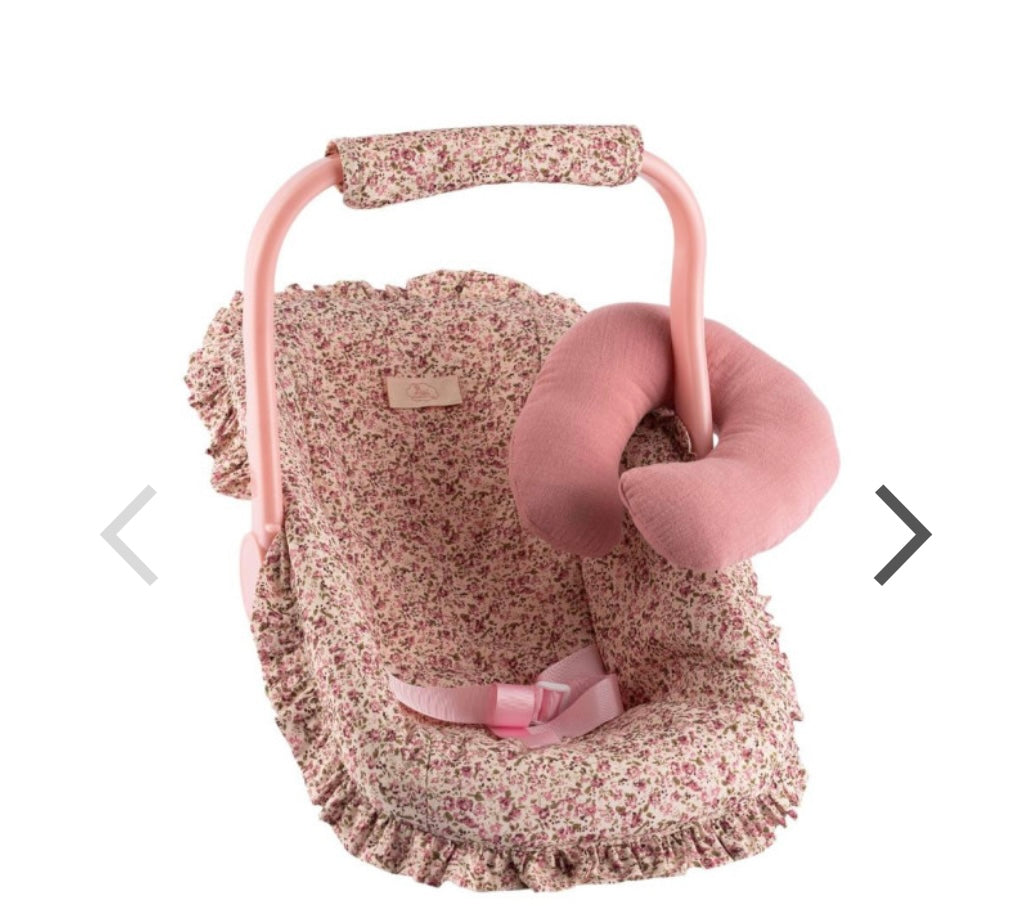 ASI Dolls car seat with neck pillow