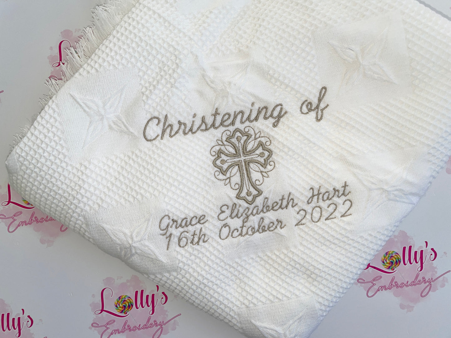 Christening shawls